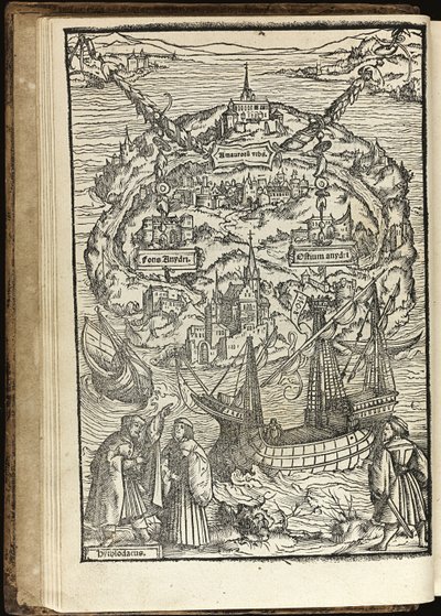 乌托邦（Thomas More），1518年 作者 安布罗休斯·霍尔拜因