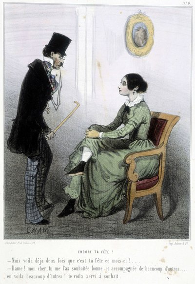 - 在 Cham 的“”Madeleines”中，v.1870-1880 作者 Amedee de Noe (占婆)