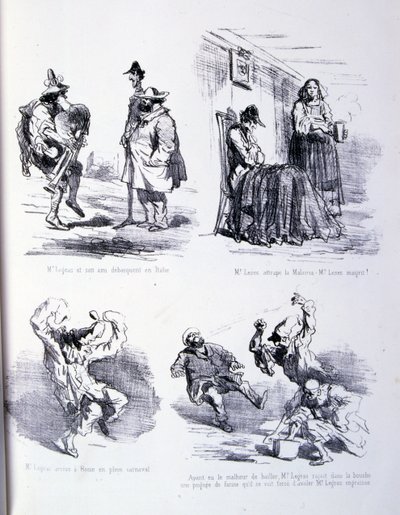 增肥减肥的艺术》插图 作者 Amedee de Noe (占婆)