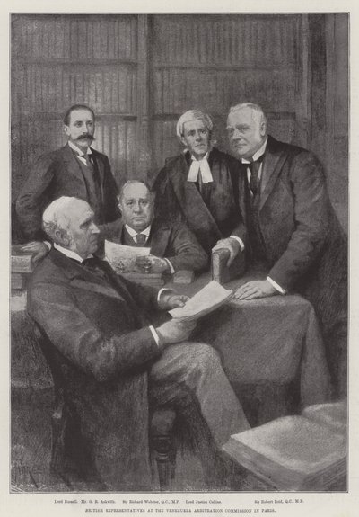 英国驻巴黎委内瑞拉仲裁委员会代表 作者 Amedee Forestier
