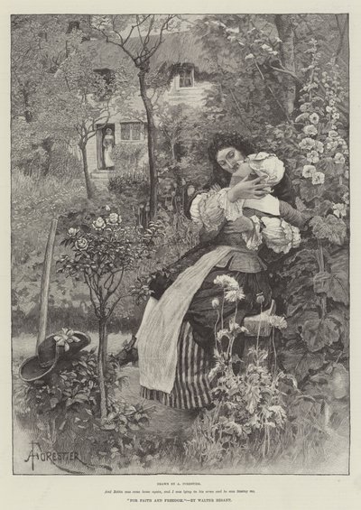 对于信仰与自由，沃尔特·贝桑特 作者 Amedee Forestier