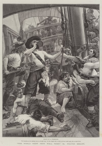 世界非常好然后，由Walter Besant 作者 Amedee Forestier