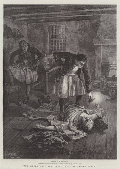 世界非常好然后，由Walter Besant 作者 Amedee Forestier
