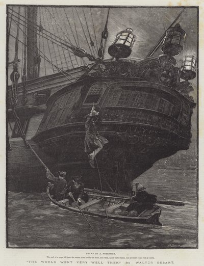 世界非常好然后，由Walter Besant 作者 Amedee Forestier
