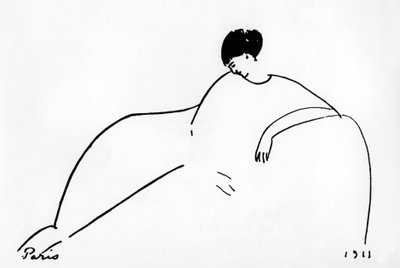 安娜·阿赫玛托娃 (1889-1967) 俄罗斯诗人 作者 阿梅代奥·莫迪利亚尼