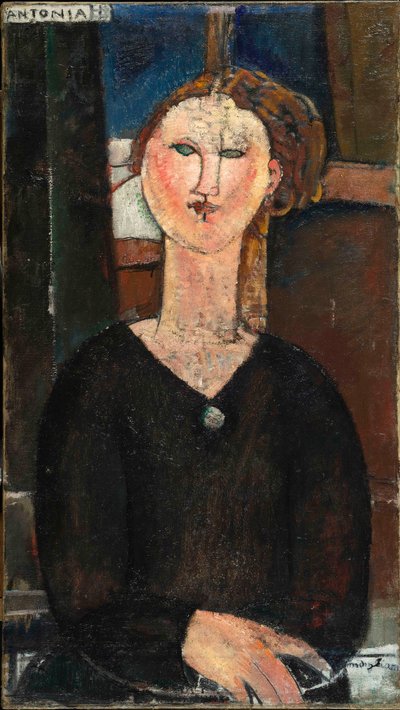 安东尼娅，1915年。 作者 阿梅代奥·莫迪利亚尼