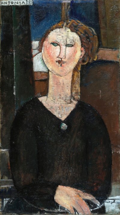 安东尼奥，约于1915年 作者 阿梅代奥·莫迪利亚尼