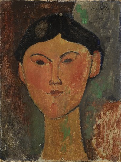 Beatrice Hastings，1915年。 作者 阿梅代奥·莫迪利亚尼