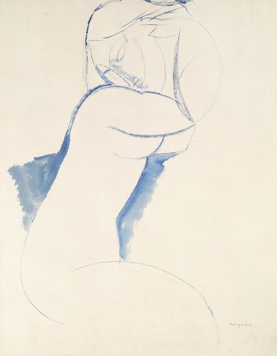 卡里亚蒂，约1913年 作者 阿梅代奥·莫迪利亚尼