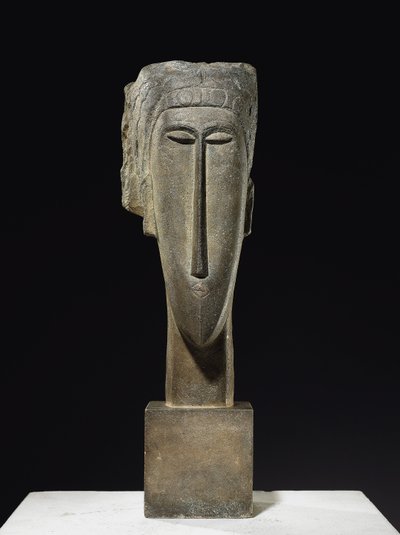 头，1910-12 作者 阿梅代奥·莫迪利亚尼