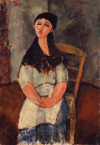 小路易丝，1915年 作者 阿梅代奥·莫迪利亚尼
