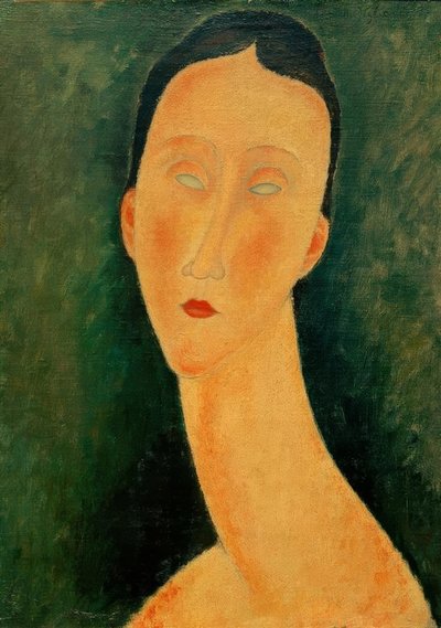 女人的画像（Lunia） 作者 阿梅代奥·莫迪利亚尼