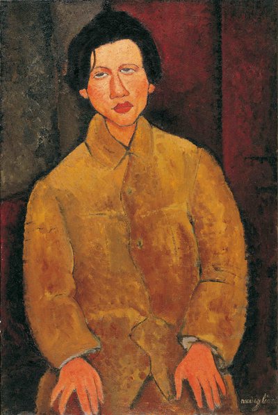 ChaïSoutine肖像1893-1943 作者 阿梅代奥·莫迪利亚尼