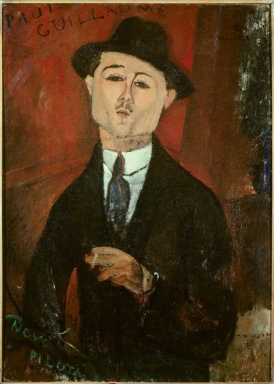 保罗·纪尧姆（Paul Guillaume）的肖像 作者 阿梅代奥·莫迪利亚尼