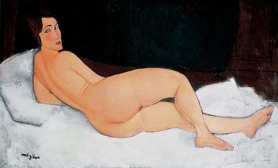 休息裸体 作者 Amedeo Modigliani