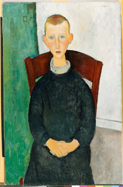 看守者的儿子，1918年 作者 阿梅代奥·莫迪利亚尼