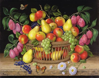 苹果，梨。葡萄和李子，1999 作者 阿米莉亚·克莱瑟（Amelia Kleiser）