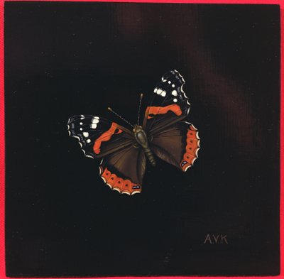 红海军上将蝴蝶，2001年 作者 Amelia Kleiser