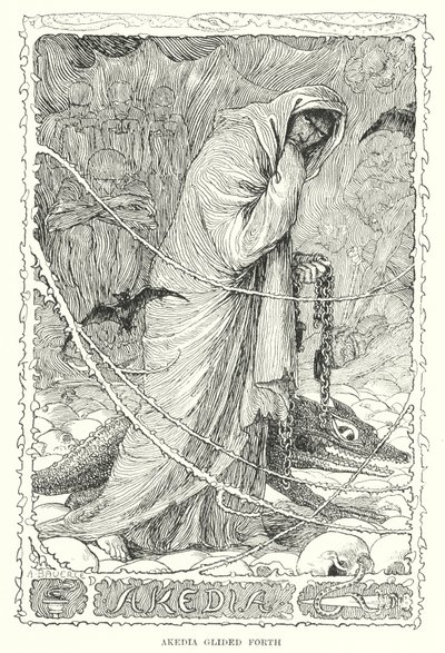 阿克迪亚向前滑行（雕版画 作者 Amelia M. (attr.to) Bowerley 或 Bauerle