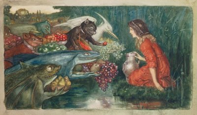 Goblin Harvest，c.1910 作者 Amelia M. Bowerley或Bauerle