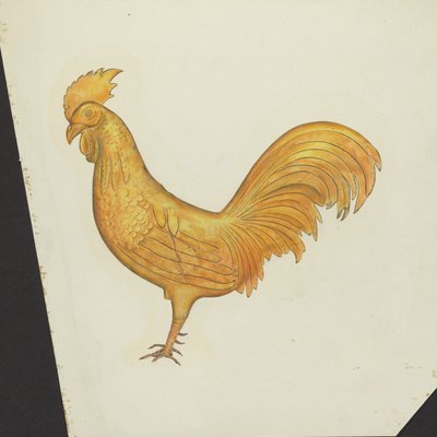 公鸡风向标 作者 美国20世纪