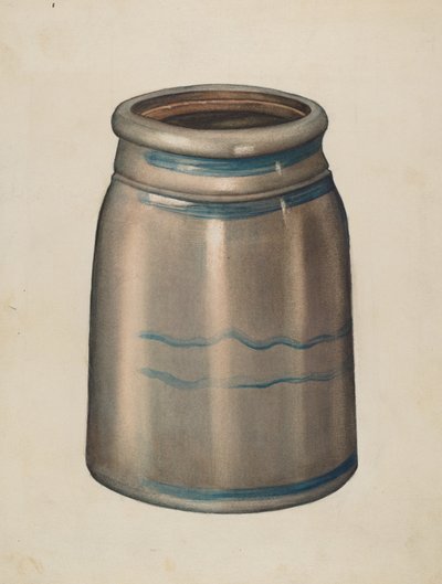 陶器罐 作者 美国20世纪