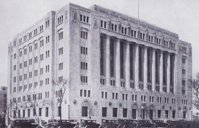 Chicago: Cook County Criminal Courthouse (b/w photo) 作者 美国摄影师（后）