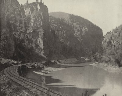 Echo Cliffs, Canyon of the Grand River, Colorado (b/w photo) 作者 美国摄影师（后）