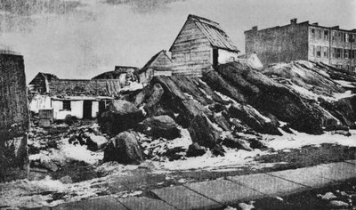 1880年3月4日《纽约每日画报》上的第一张半色调照片的复制品（黑白照片）。 作者 美国摄影师（后）