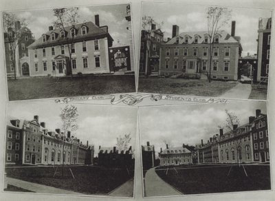 哈佛大学。工商管理研究生院（黑白照片）。 作者 美国摄影师（后）
