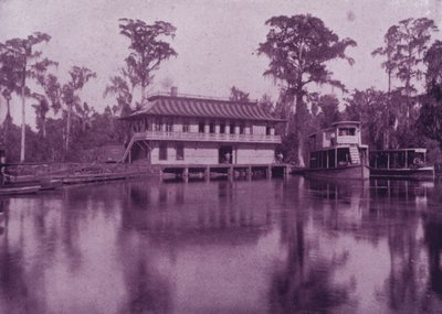 银泉和奥克拉瓦哈汽船（黑白照片 作者 American Photographer (after)