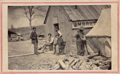 A.J. Porter Ambrotype 工作室，19 世纪 60 年代（照片） 作者 美国摄影师