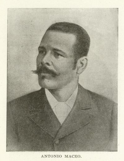 Antonio Maceo（黑白照片） 作者 美国摄影师