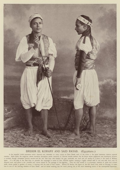 Brehim El Korany和Said Rayab，埃及人 作者 美国摄影师
