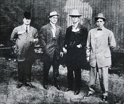 Emmett Dalton (b.1871) c.1909 (b/w照片) 作者 美国摄影师