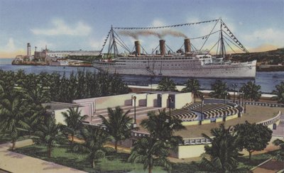 Entrada al Puerto，Anfiteatro，港口入口，圆形剧场（彩色照片） 作者 美国摄影师