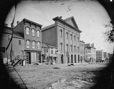 福特剧院，华盛顿特区，1860-80 作者 美国摄影师