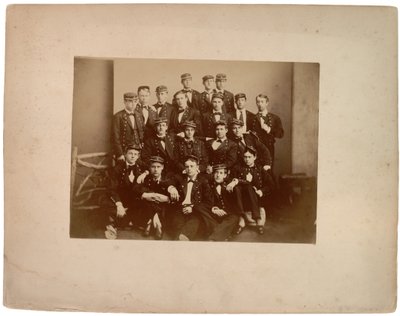 Hagers Class 61 in 19，c.1870（sepia photo） 作者 美国摄影师