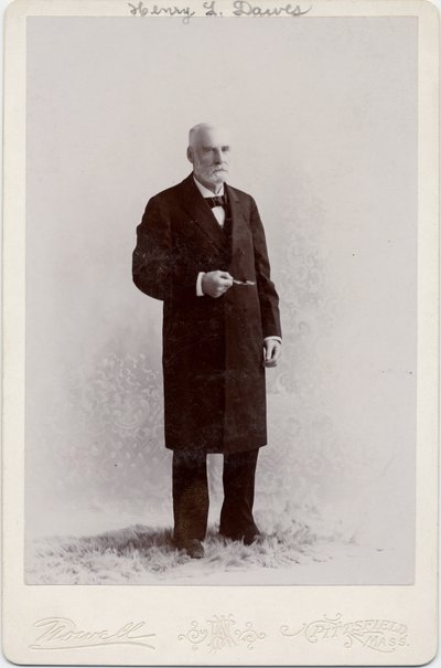 Henry Laurens Dawes（1816-1903），美国参议员，摄影：Nowell，Pittsfield，Massachusetts（蛋白照片） 作者 美国摄影师