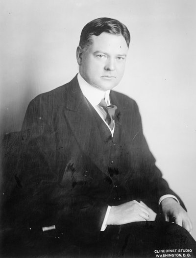 Herbert Hoover，c.1910-20 作者 美国摄影师