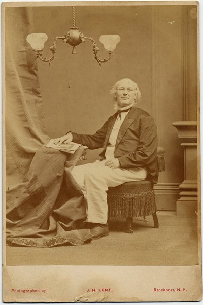 Horace Greeley（1811-72），美国政治和报纸编辑，JH Kent摄影，纽约布罗克波特（蛋白照片） 作者 美国摄影师