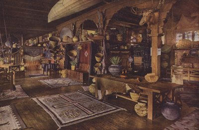 新墨西哥州阿尔伯克基印第安人大楼内部（彩色照片） 作者 美国摄影师