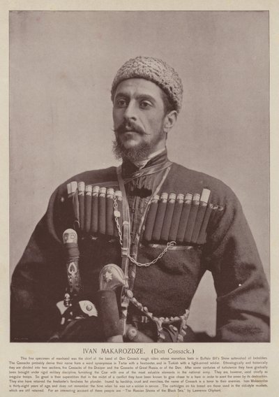 Ivan Makarozdze，Don Cossack 作者 美国摄影师