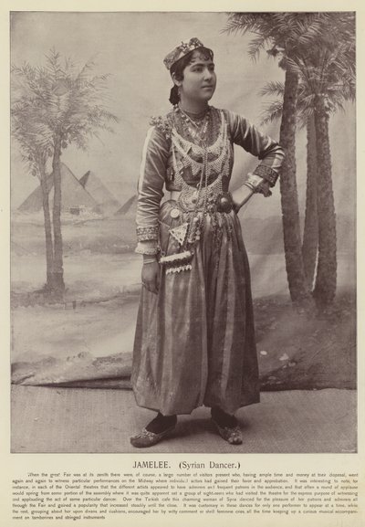 Jamelee，叙利亚舞者 作者 American Photographer