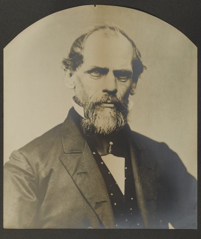 John Augustus Roebling，c.1866-7（明胶银印） 作者 American Photographer