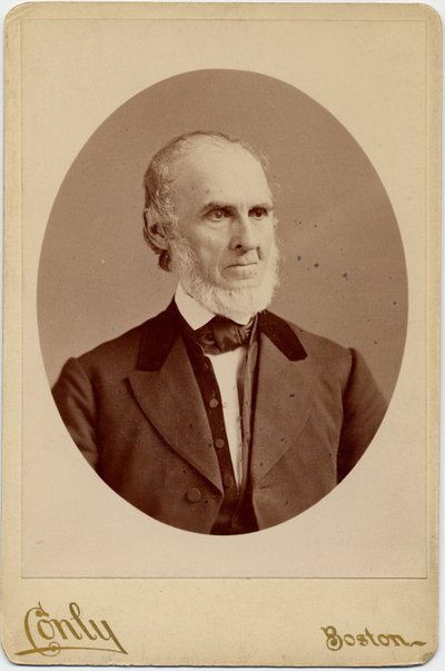 John Greenleaf Whittier（1807-92），美国贵格会诗人和废奴主义者;摄影：CF Conly，波士顿（蛋白打印） 作者 American Photographer