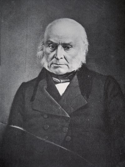 约翰-昆西-亚当斯（1767-1848） 1847年（达盖尔照相术 作者 美国摄影师