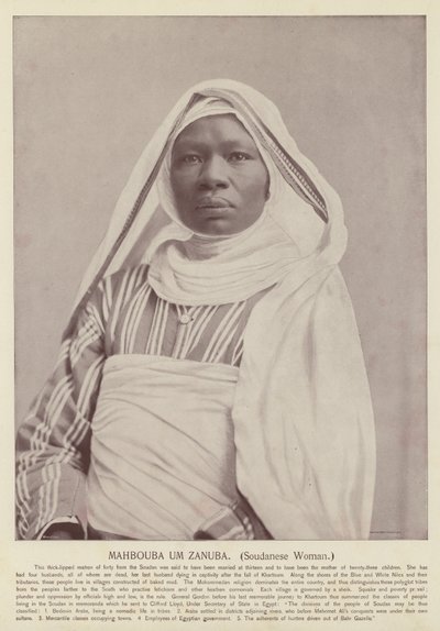 Mahbouba Um Zanuba，Soudanese Woman 作者 American Photographer