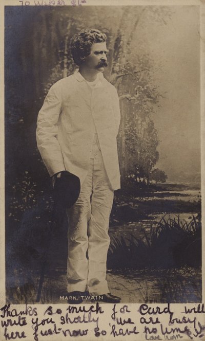 马克吐温（1835-1910），美国作家 作者 美国摄影师