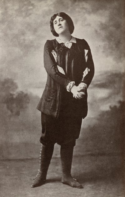 Melanie Kurt，饰演 "Fidelio"（黑白照片） 作者 美国摄影师